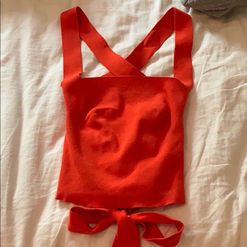 Free People Open Back Tank